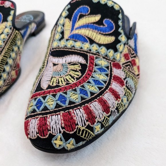 Dee Keller Embroidered Mules - Picture 8 of 10